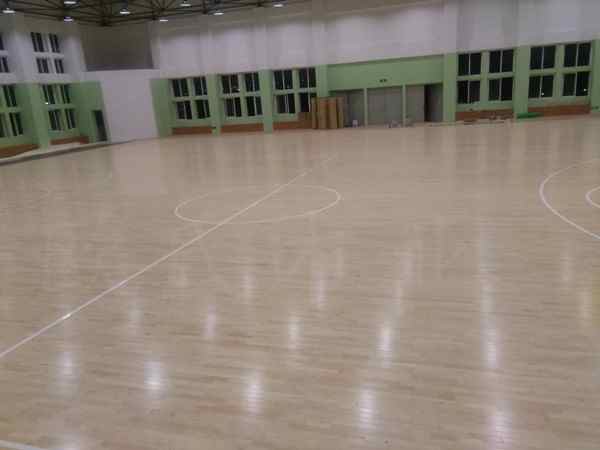 汕头特殊教育学校篮球馆木地板案例