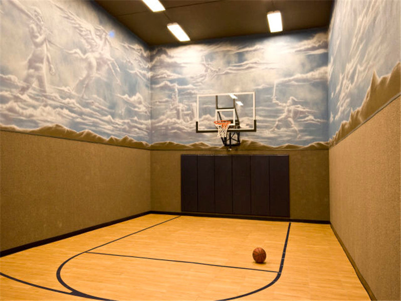 NBA地板讲究,那欧氏地板呢